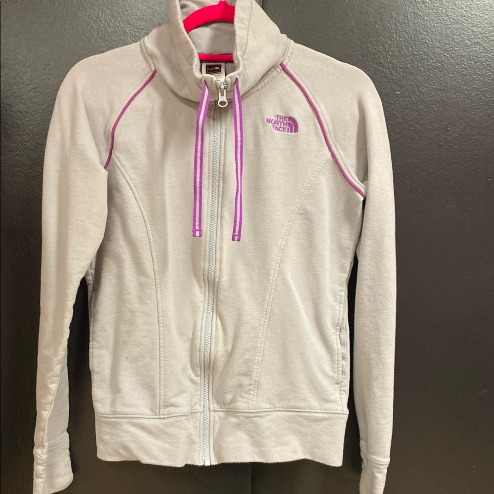 The North Face jacket grey purple szS/P